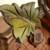 Cuckoo Clock 97/9 hand carved with deer and green leaves - Image 3