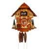 MT 323/9 Original Black Forest Cuckoo Clock with Music and Dancers 13"